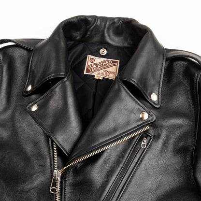 Y'2 Leather Sumi Dyed Horse Double Riders Jacket (SHR-58) - Standard & Strange