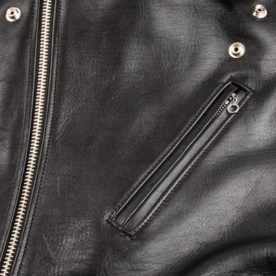 Y'2 Leather Sumi Dyed Horse Double Riders Jacket (SHR-58) - Standard & Strange