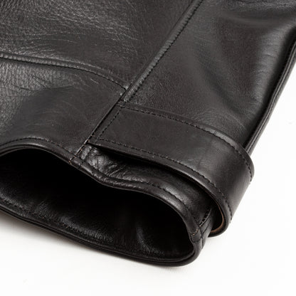 Y'2 Leather Sumi Dyed Horse Double Riders Jacket (SHR-58) - Standard & Strange