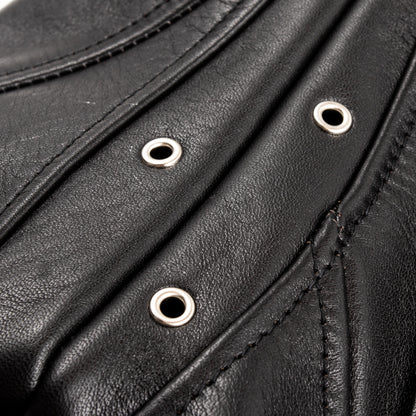 Y'2 Leather Sumi Dyed Horse Double Riders Jacket (SHR-58) - Standard & Strange