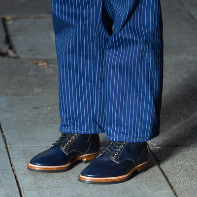 Y'2 Leather Work Boot - Indigo Horse (IS-02) - Standard & Strange