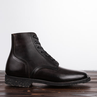 Clinch Boots Yeager Boot - Black Overdye Horsebutt - CN Last - Standard & Strange