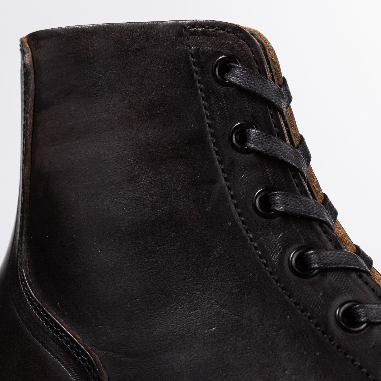 Clinch Boots Yeager Boot - Black Overdye Horsebutt - CN Last - Standard & Strange