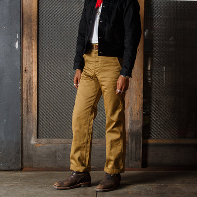 Black Sign Khaki Chino Trousers Type 2 - Beige (Unhemmed) - Standard & Strange
