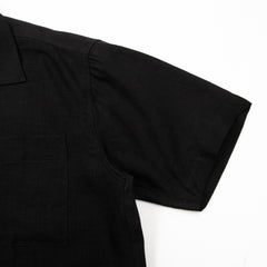 Blluemade S&S x Blluemade Noguchi Shirt - Black Linen - Standard & Strange