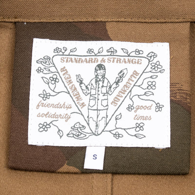 Blluemade S&S x Blluemade x W'Menswear Garden Jacket - Cotton Brushstroke Camo - Standard & Strange