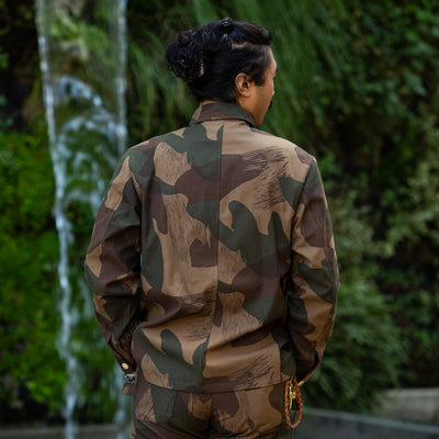Blluemade S&S x Blluemade x W'Menswear Garden Jacket - Cotton Brushstroke Camo - Standard & Strange