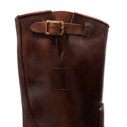 Clinch Boots Engineer Boots - Brown Overdyed Horsebutt - CN Wide Last - Standard & Strange