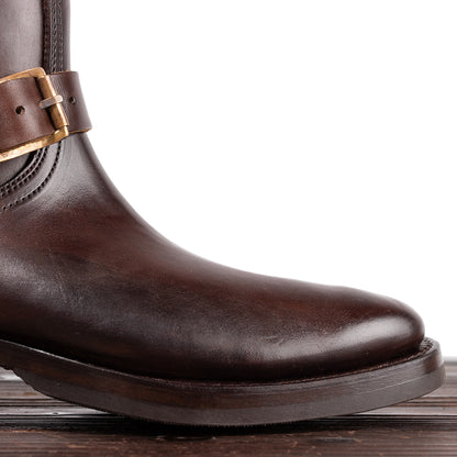 Clinch Boots Engineer Boots - Brown Overdyed Horsebutt - CN Wide Last - Standard & Strange