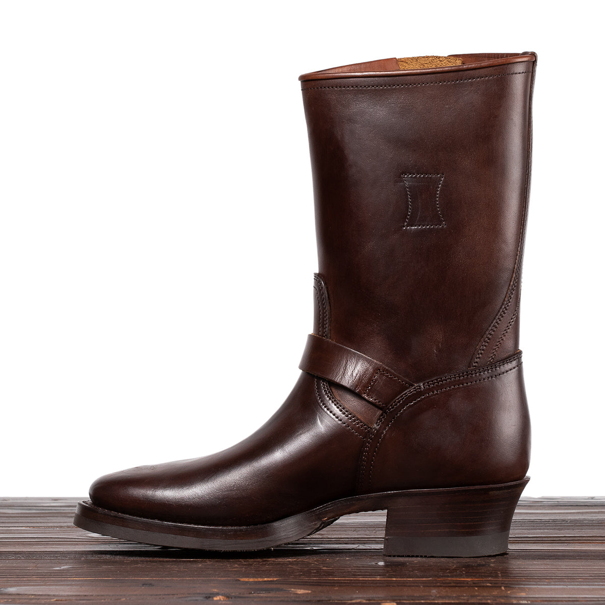 Clinch Boots Engineer Boots - Brown Overdyed Horsebutt - CN Wide Last - Standard & Strange
