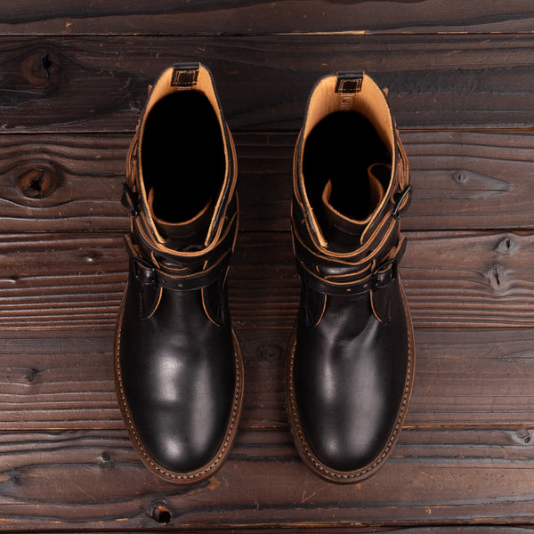 Eastman Leather Clothing Tanker Boots - Black Horsehide - Standard ...