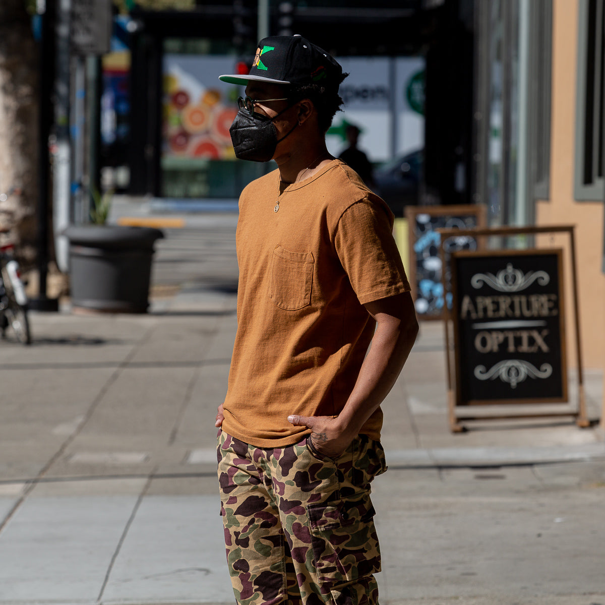 Freenote 13 oz Shifter Tee - Tobacco – Standard & Strange