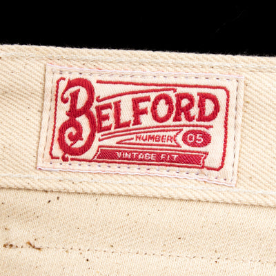 Freenote Belford Straight Fit - 14oz Natural Denim - Standard & Strange