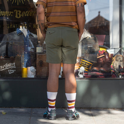 Freenote Deck Shorts - Olive - Standard & Strange