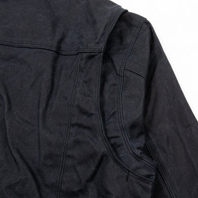 Freenote RJ-1 Jacket - Black Waxed Canvas - Standard & Strange