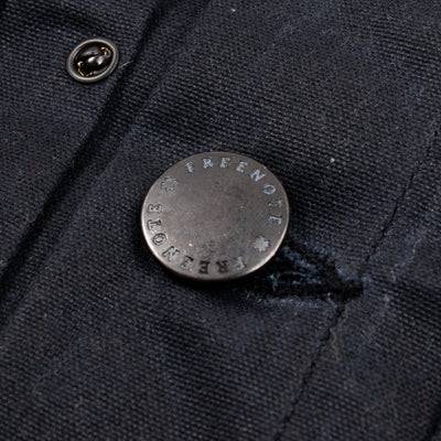 Freenote RJ-1 Jacket - Black Waxed Canvas - Standard & Strange