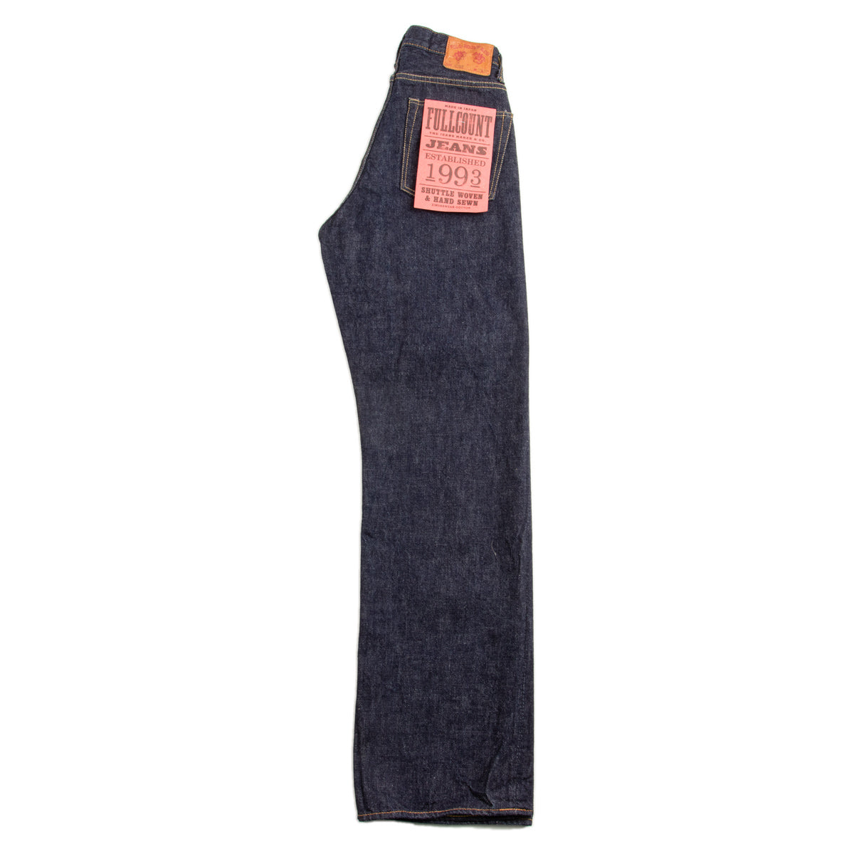 Fullcount 0107-21 - Womens' Wide Straight "Monroe" - One Wash Denim - Standard & Strange
