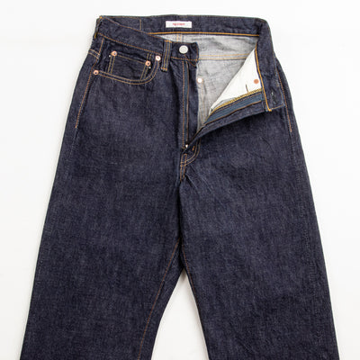 Fullcount 0107-21 - Womens' Wide Straight "Monroe" - One Wash Denim - Standard & Strange