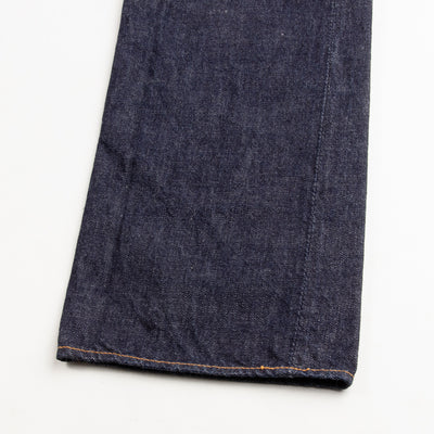Fullcount 0107-21 - Womens' Wide Straight "Monroe" - One Wash Denim - Standard & Strange