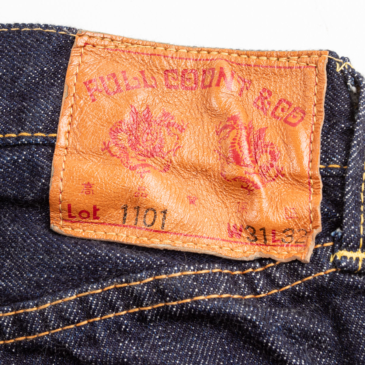 1101W Regular Fit Tapered Leg One Wash Denim Standard & Strange