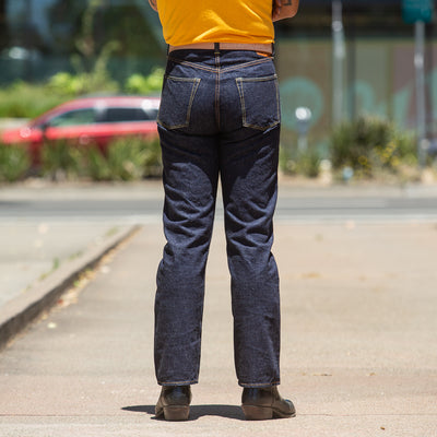 Fullcount 1101W - Regular Fit Tapered Leg - One Wash Denim - Standard & Strange