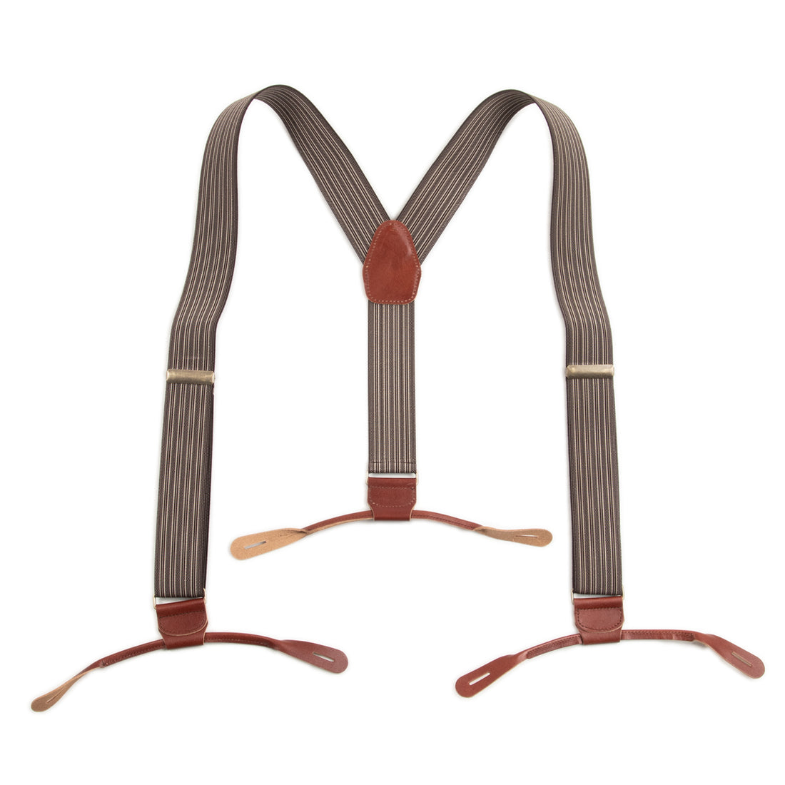Fullcount Suspenders - Dark Brown - Standard & Strange