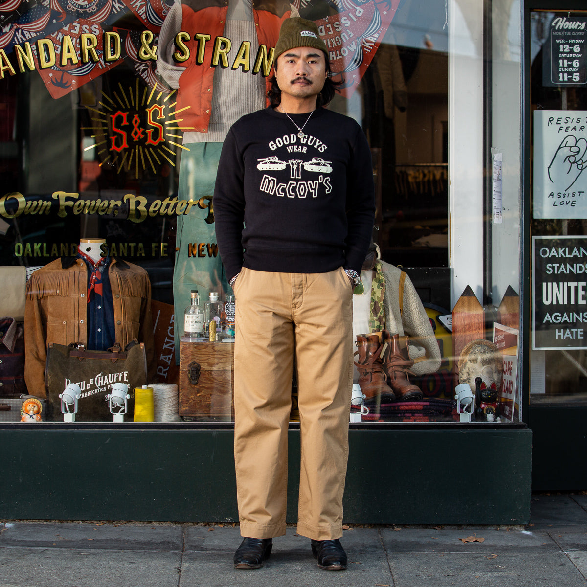 Fullcount US Army 41 Chino Khaki - Brown Beige - Standard & Strange