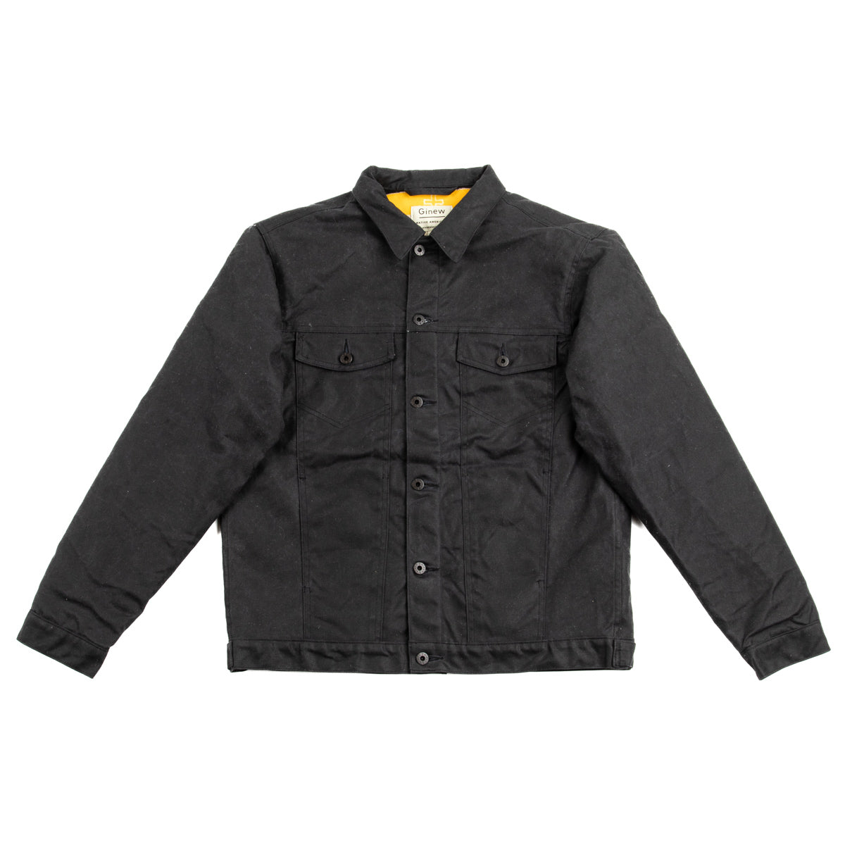 Ginew Wax Rider Coat - Black / Facing East – Standard & Strange