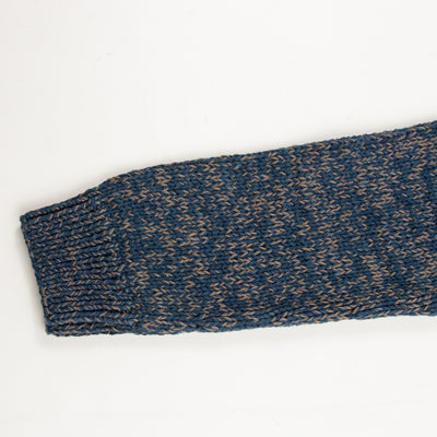 Indi + Ash Nova Hand Knit Sweater - Indigo/Walnut Cotton - Standard & Strange