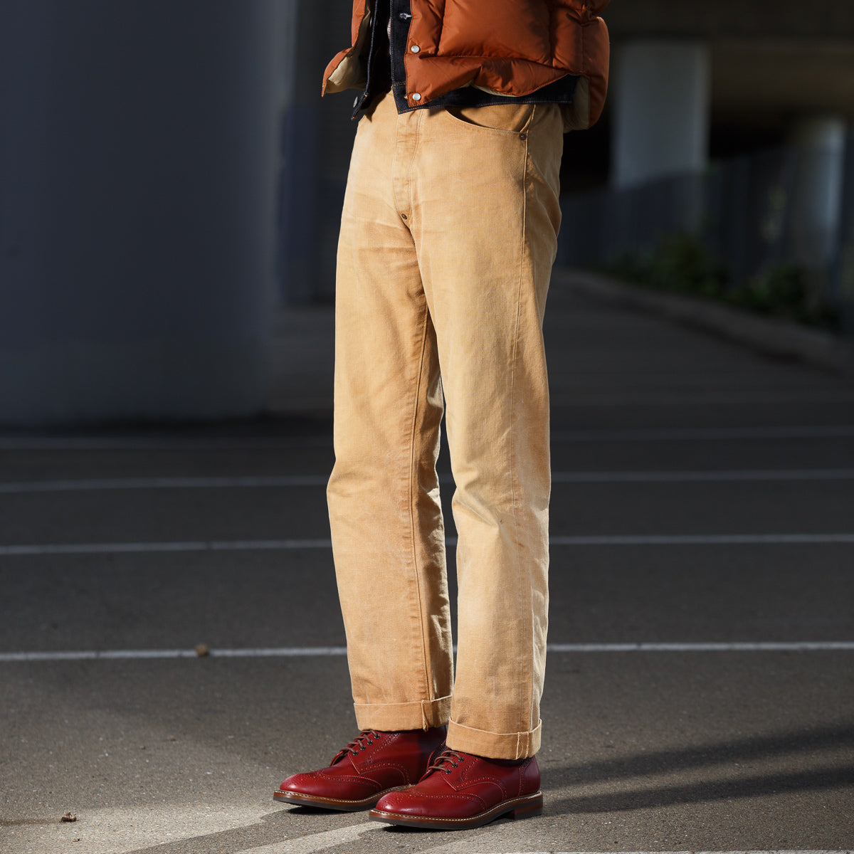 John Lofgren Glover Brogue Boots - Burgundy Vacchetta - Standard & Strange