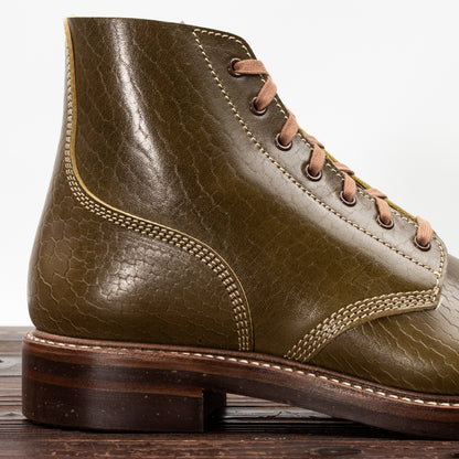 John Lofgren M-43 Service Boots - Shinki Olive Horsebutt [Limited Edition] - Standard & Strange