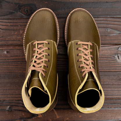 John Lofgren M-43 Service Boots - Shinki Olive Horsebutt [Limited Edition] - Standard & Strange