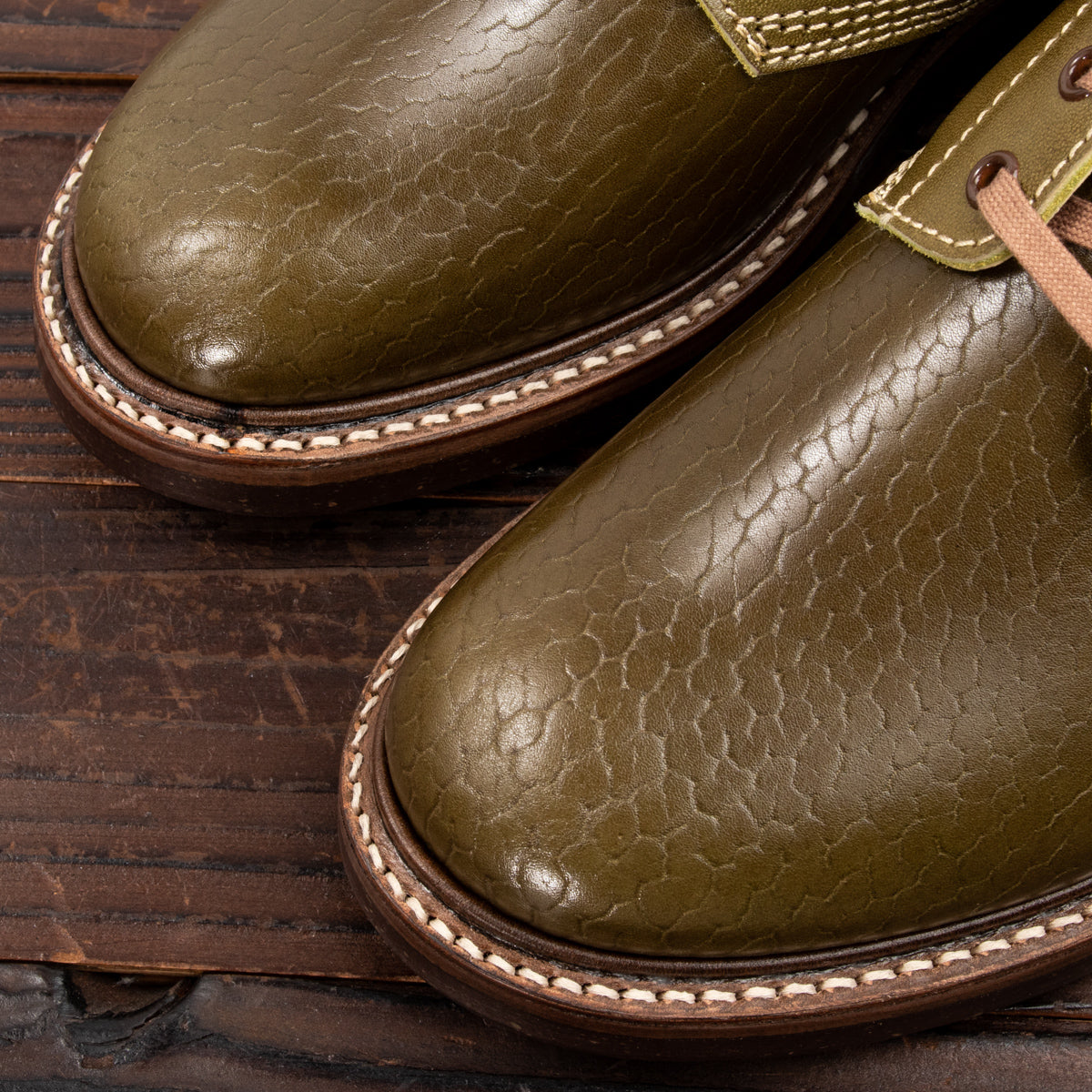 John Lofgren M-43 Service Boots - Shinki Olive Horsebutt [Limited Edition] - Standard & Strange