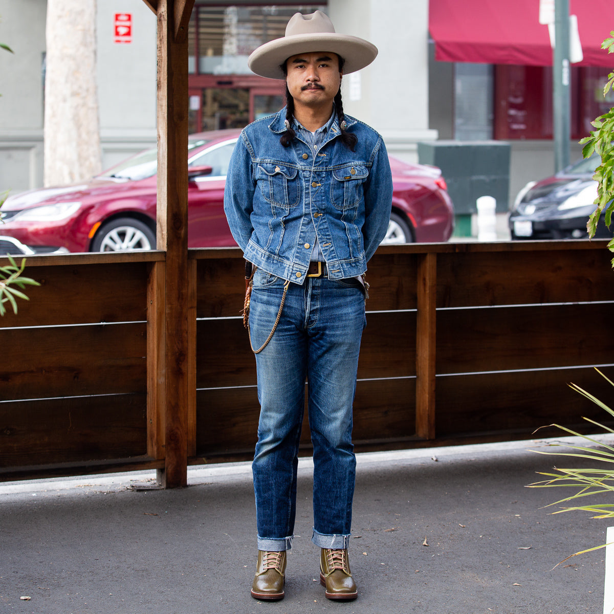 John Lofgren M-43 Service Boots - Shinki Olive Horsebutt [Limited Edition] - Standard & Strange