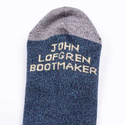 John Lofgren Two Pack Socks - Camo Blue  x Grained Navy Gray - Standard & Strange