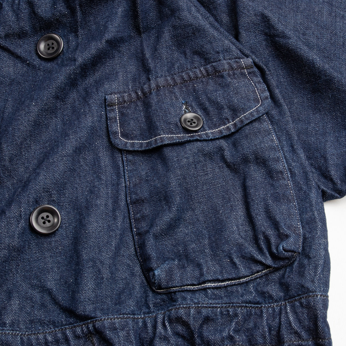 Kapital 10 oz Denim RING Coat - IDG – Standard & Strange