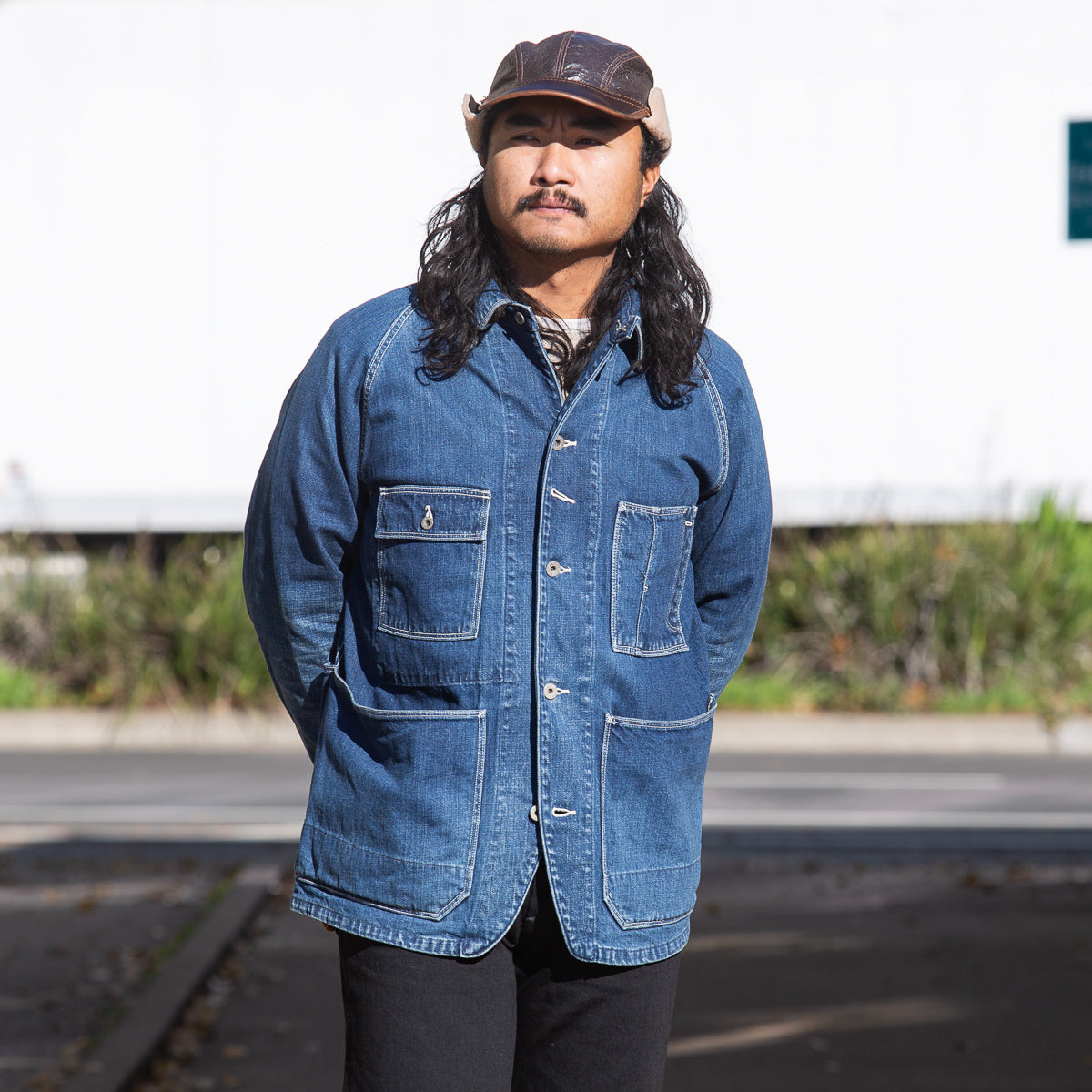 Kapital 12 oz Denim CACTUS Coverall - Dark - Standard & Strange