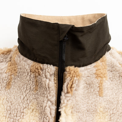 Kapital 60/40 Cloth x BOA Fleece NORDIC Anorak - Brown - Standard & Strange