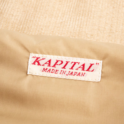 Kapital 60/40 Cloth x BOA Fleece NORDIC Vest - Brown - Standard & Strange