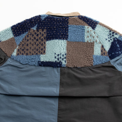 Kapital 60/40 Cloth x TUGIHAGI Fleece HUTTE Anorak - Navy - Standard & Strange