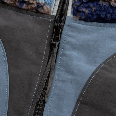 Kapital 60/40 Cloth x TUGIHAGI Fleece HUTTE Vest - Navy - Standard & Strange