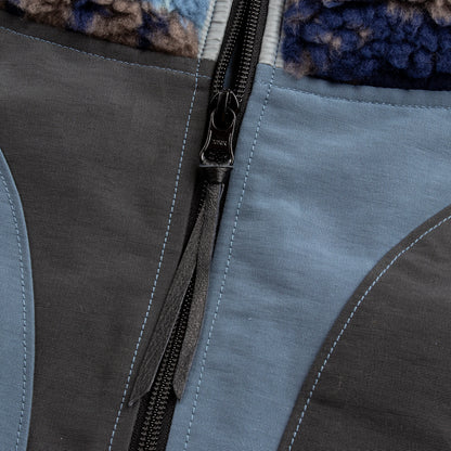 Kapital 60/40 Cloth x TUGIHAGI Fleece HUTTE Vest - Navy - Standard & Strange