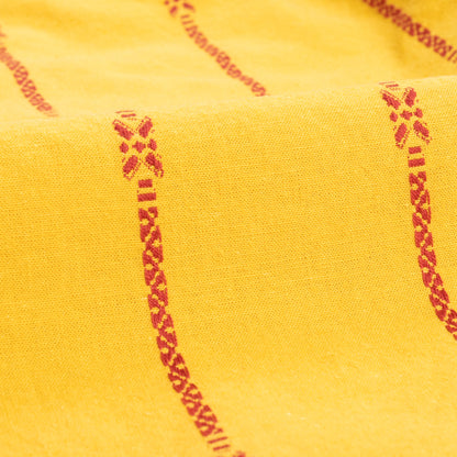 Kapital Cotton Linen SIAM Stripe EASY Shorts - Yellow - Standard & Strange