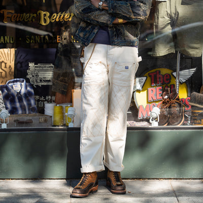 Kapital Light Canvas LUMBER Pants - Ecru - Standard & Strange
