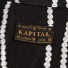Kapital Silk Rayon PEARL-DRUNK-STRIPE Aloha - Black - Standard & Strange