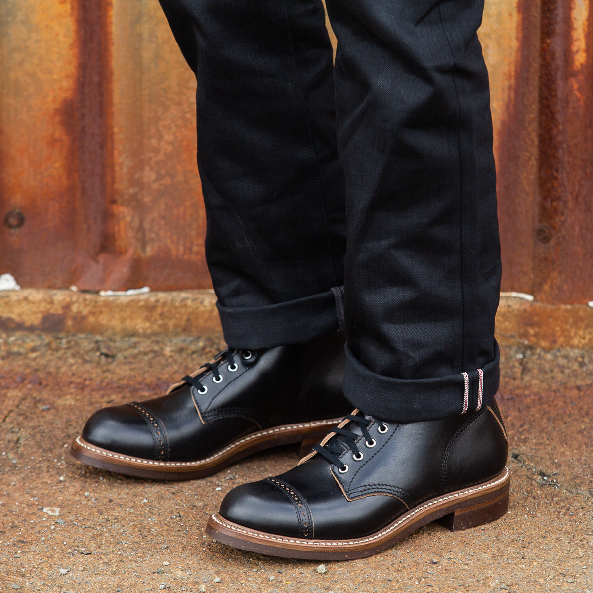 John Lofgren Combat Boots - Black CXL – Standard & Strange