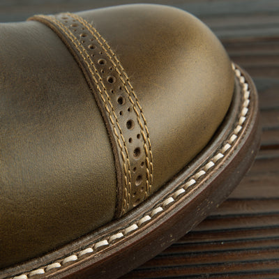 John Lofgren Combat Boots - Dark Olive CXL - Standard & Strange