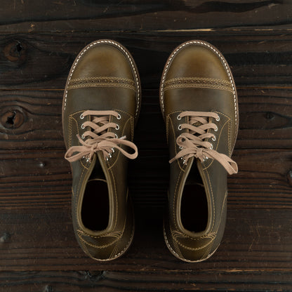 John Lofgren Combat Boots - Dark Olive CXL - Standard & Strange