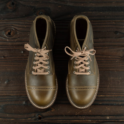 John Lofgren Combat Boots - Dark Olive CXL - Standard & Strange