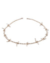 Maida Goods "Don't Fence Me In" Barbed Wire Choker - Silver - Standard & Strange